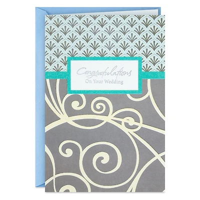 A Lifetime of Love and Happiness Wedding Card for only USD 0.99 | Hallmark