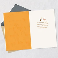 Happy, Cozy and Thankful Thanksgiving Card for only USD 2.99 | Hallmark