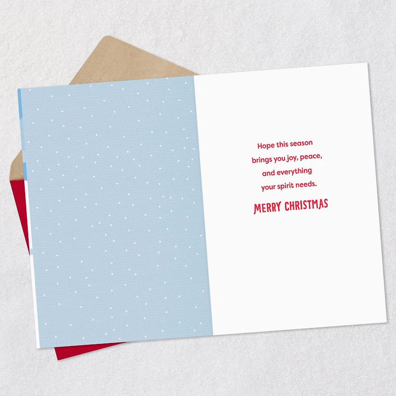 Joy, Peace and Everything Your Spirit Needs Christmas Card for only USD 3.99 | Hallmark