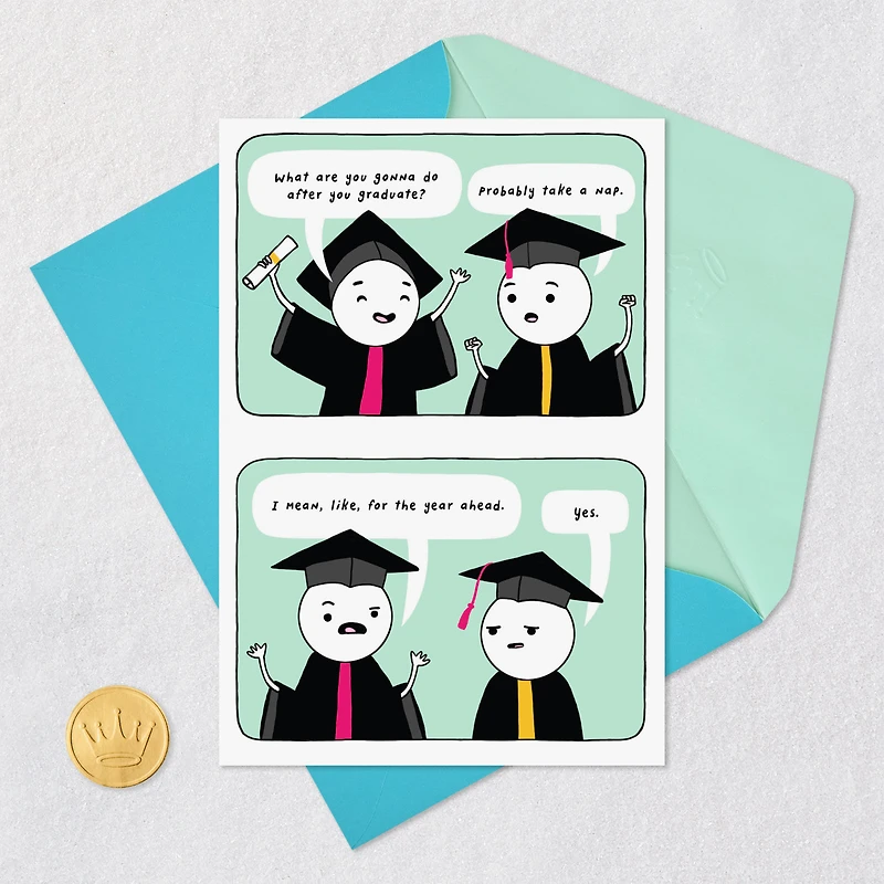 Take a Nap Funny Graduation Card for only USD 3.99 | Hallmark