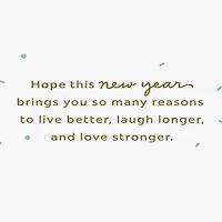 Bold Geometric 2027 Year-Dated New Year Card for only USD 3.99 | Hallmark