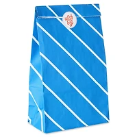 Bold Blue Stripes 8-Pack Paper Goodie Bags With Stickers for only USD 6.29 | Hallmark