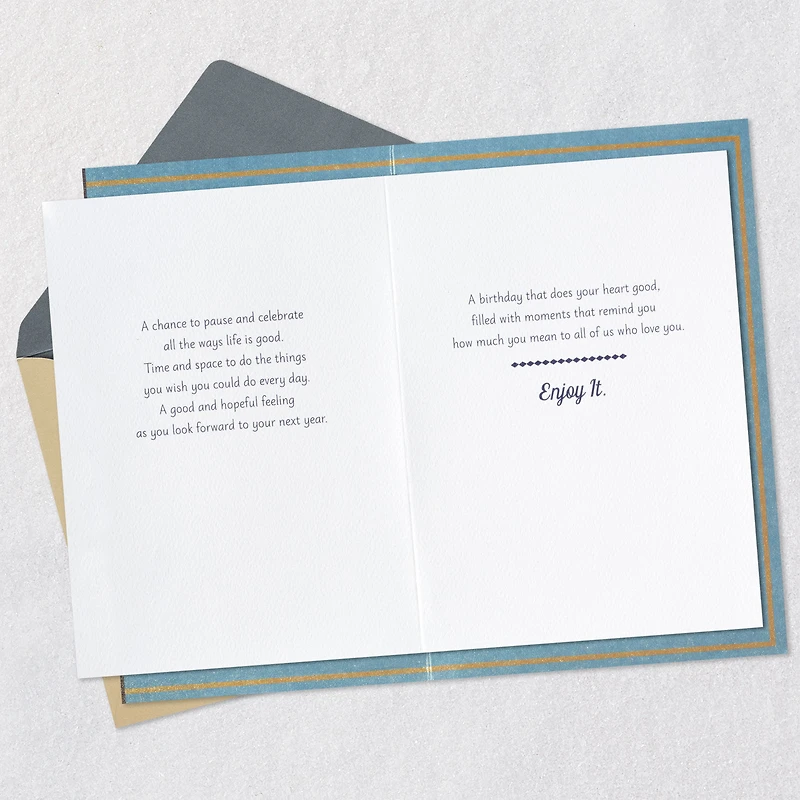 A Chance to Pause and Celebrate Birthday Card for Brother-in-Law for only USD 5.59 | Hallmark