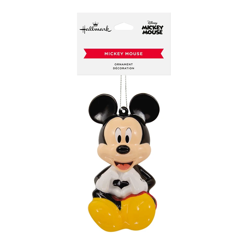 Disney Mickey Mouse Heart Hands Shatterproof Hallmark Ornament for only USD 7.99 | Hallmark