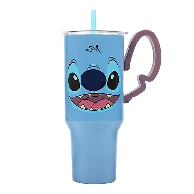 Bioworld Disney Stitch Insulated Tumbler With Handle, 40 oz. for only USD 34.99 | Hallmark