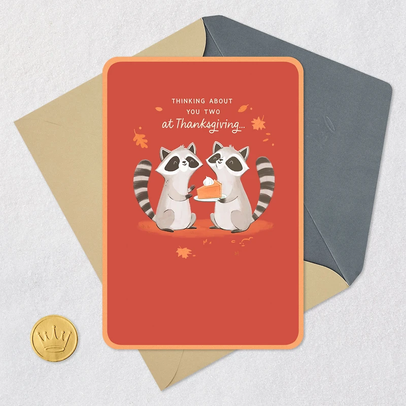 A Slice of Happy and Blessed Thanksgiving Card for Couple for only USD 2.99 | Hallmark