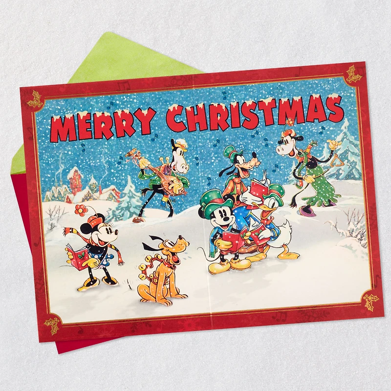 Disney Mickey Mouse and Friends Christmas Card for only USD 4.59 | Hallmark