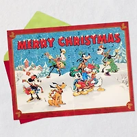 Disney Mickey Mouse and Friends Christmas Card for only USD 4.59 | Hallmark