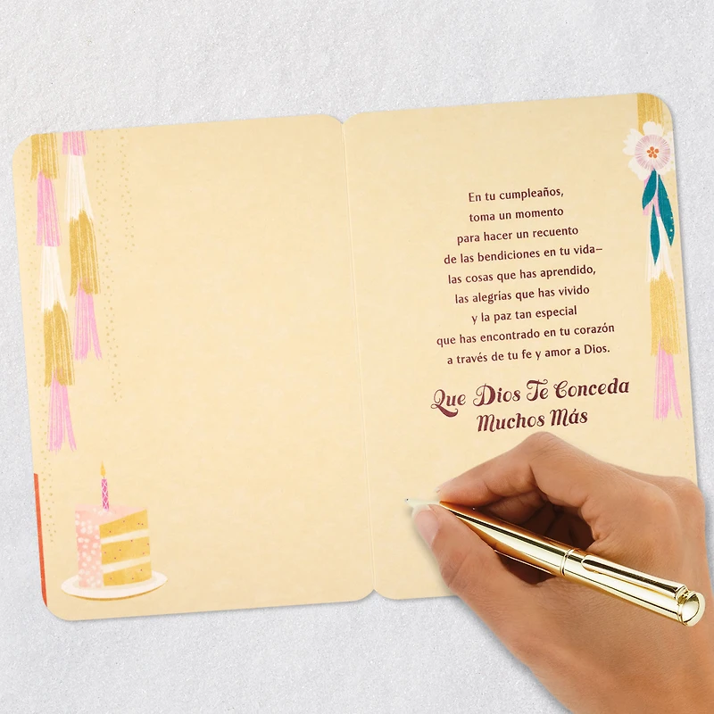 Count Your Blessings Spanish-Language Religious Birthday Card for only USD 4.59 | Hallmark
