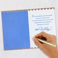 You Fit In Just Perfectly and Make Us Proud Birthday Card for Son-in-Law for only USD 5.59 | Hallmark