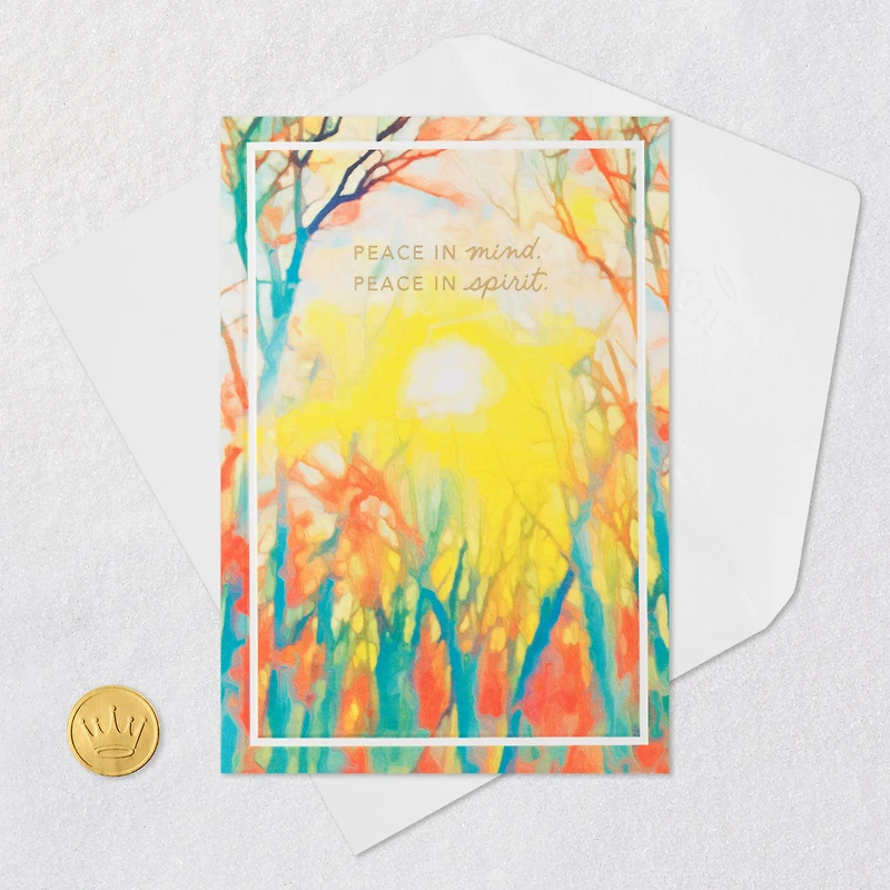 ArtLifting Peace in Mind and Spirit Encouragement Card for only USD 3.99 | Hallmark