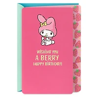 Sanrio® My Melody™ Berry Happy Birthday Card for only USD 4.99 | Hallmark