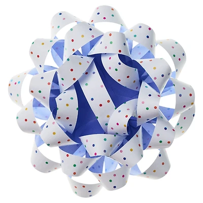 4.6" Colorful Mini Dots on White Gift Bow for only USD 1.99 | Hallmark