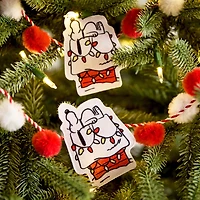 Peanuts® Snoopy Doghouse Fabric Hallmark Garland, 72" for only USD 14.99 | Hallmark