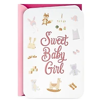 Sweetness and Love New Baby Girl Card for only USD 5.99 | Hallmark