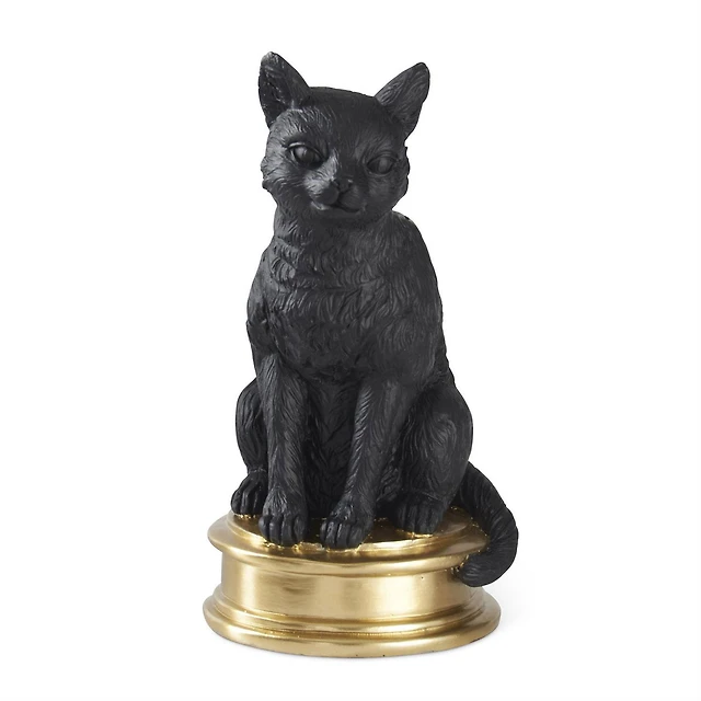 K&K Interiors Black Cat Taper Candle Holder, 8.75" for only USD 19.99 | Hallmark
