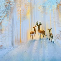 UNICEF Deer in Snowy Woods Boxed Christmas Cards, Pack of 20 for only USD 20.50 | Hallmark