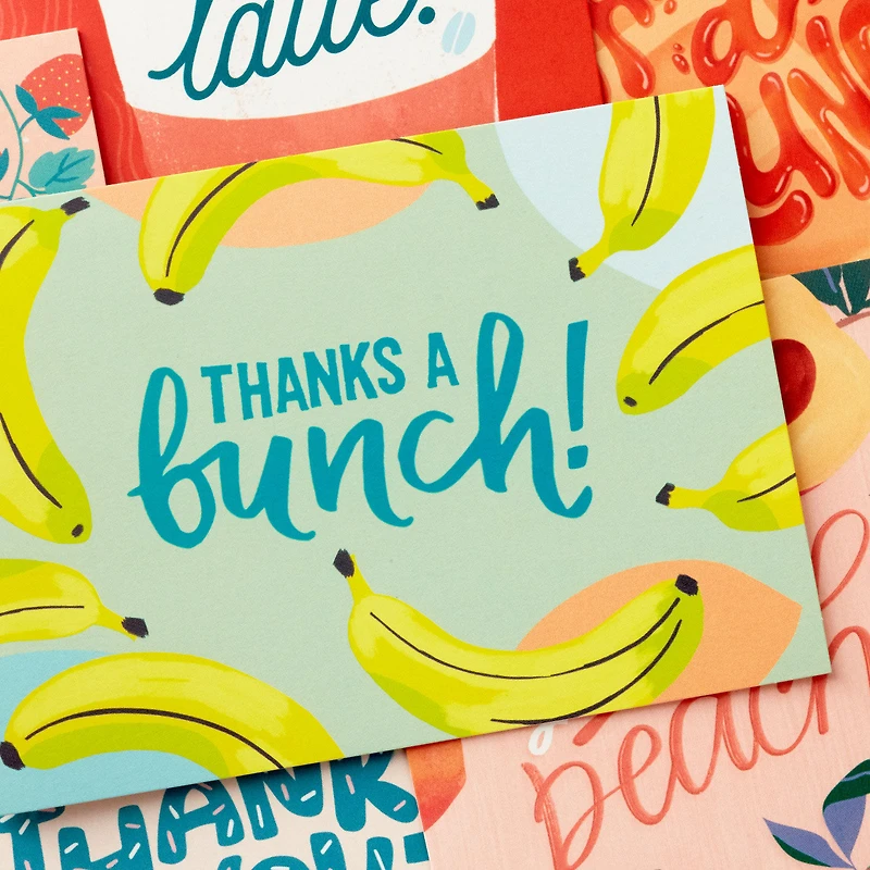 Fun Foods Thank-You Note Cards, Pack of 36 for only USD 9.99 | Hallmark