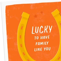 Horseshoe Lucky to Have You Father's Day Card for only USD 3.99 | Hallmark