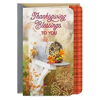 A Thankful Smile Across the Miles Thanksgiving Card for only USD 3.99 | Hallmark