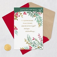 Thankful for People Like You Gift Card Greeting Christmas Card for only USD 4.99 | Hallmark