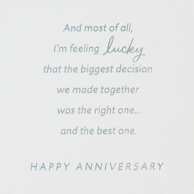 Feeling So Many Things 25th Anniversary Card for Spouse for only USD 6.99 | Hallmark