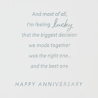 Feeling So Many Things 25th Anniversary Card for Spouse for only USD 6.99 | Hallmark