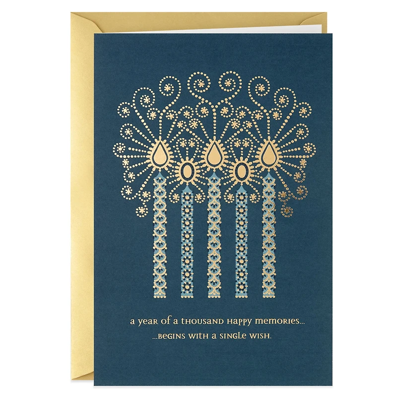 Wish for Happiness Candles Birthday Card for only USD 3.99 | Hallmark