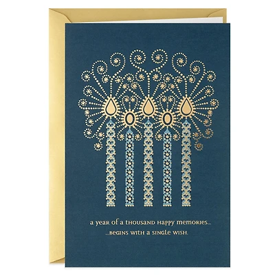 Wish for Happiness Candles Birthday Card for only USD 3.99 | Hallmark