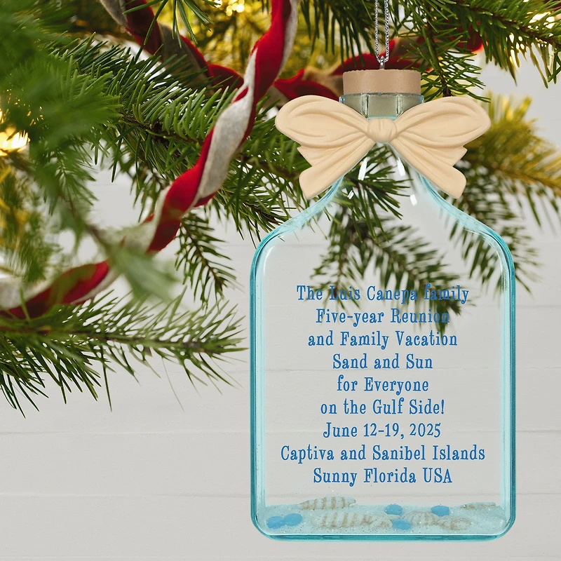 A Day at the Beach Personalized Ornament, Custom Text for only USD 34.99 | Hallmark