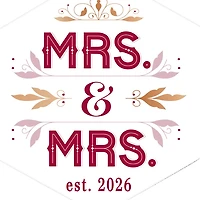 Mrs. & Mrs. Metal Personalized Ornament, Custom Text for only USD 17.99 | Hallmark