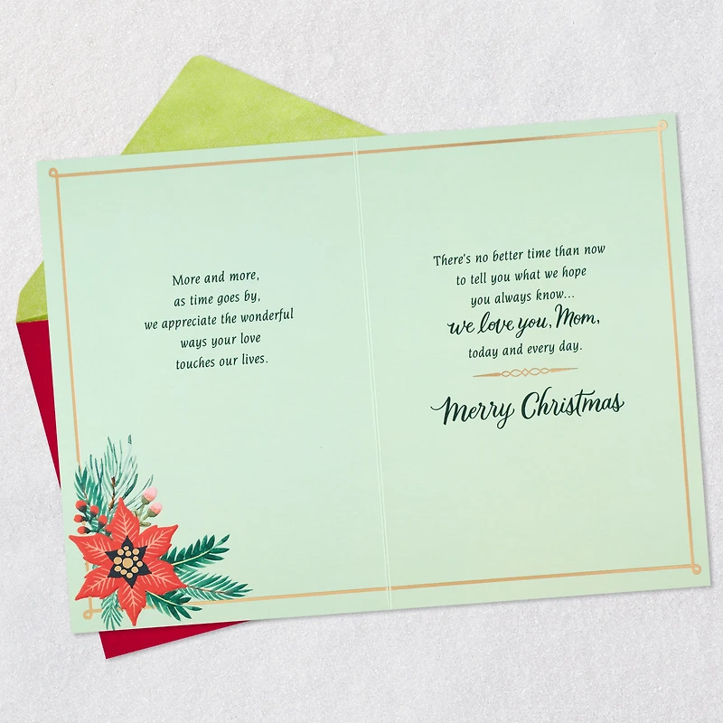 We Love You, Mom Christmas Card for only USD 5.59 | Hallmark