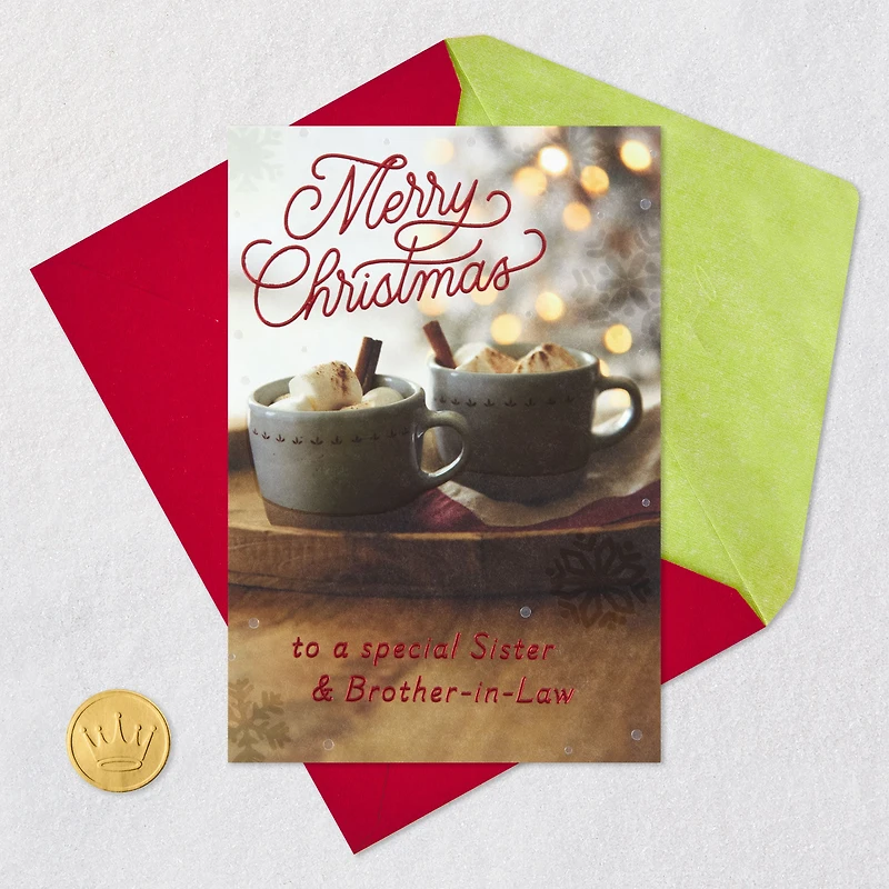 Friendship, Laughter and Good Times Christmas Card for Sister and Brother-in-Law for only USD 4.59 | Hallmark