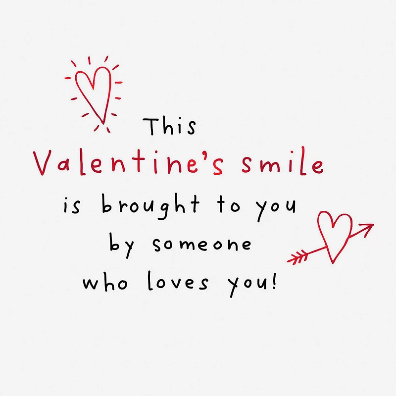 You Make Me Smile Gift Card Greeting Valentine's Day Card for only USD 4.99 | Hallmark
