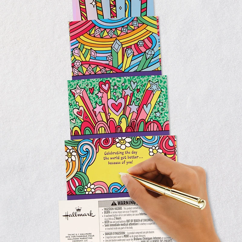 Celebrate Big Pop-Up Musical Birthday Card for Kids for only USD 9.99 | Hallmark