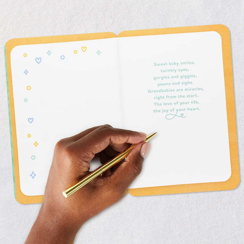 Grandbabies Are Miracles New Baby Card for Grandparents for only USD 5.59 | Hallmark