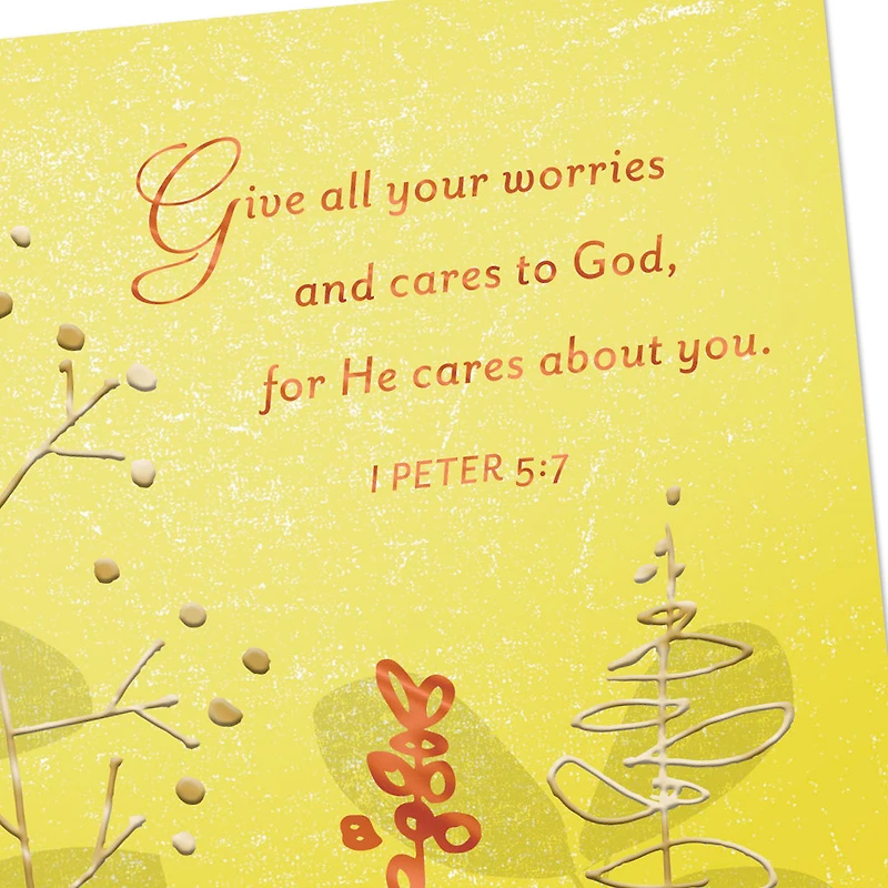 In God's Hands and In My Prayers Religious Encouragement Card for only USD 3.59 | Hallmark