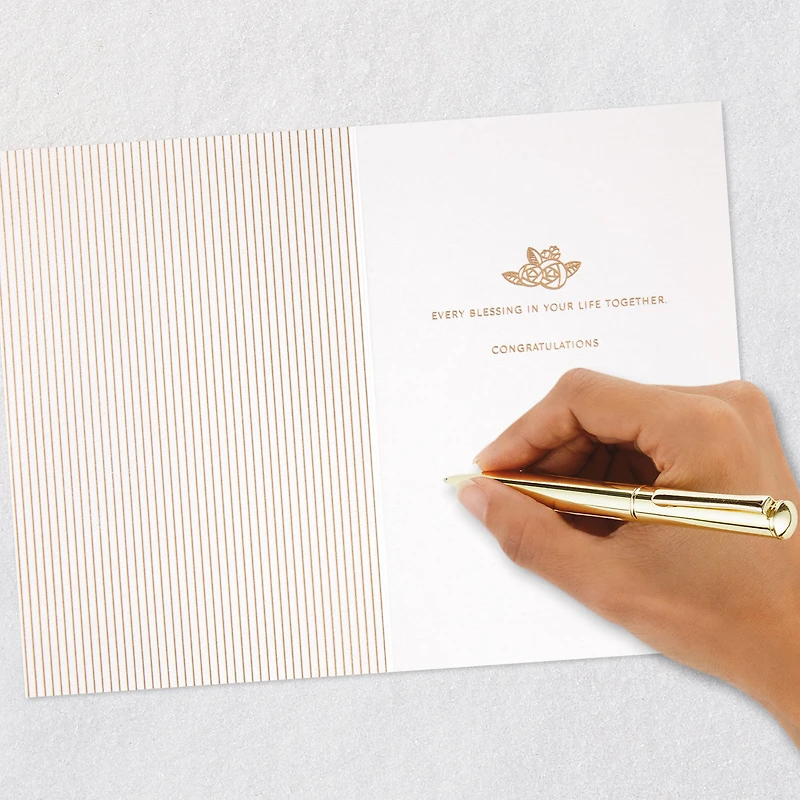 Every Happiness and Blessing Wedding Card for Couple for only USD 8.59 | Hallmark