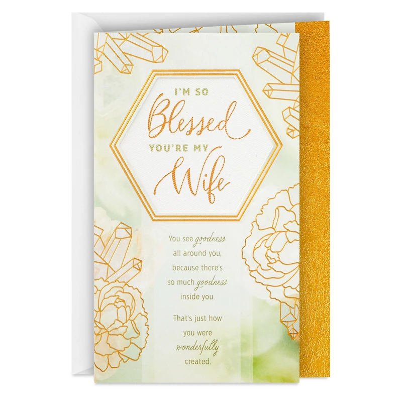 You See Goodness All Around You Romantic Birthday Card for Wife for only USD 7.99 | Hallmark