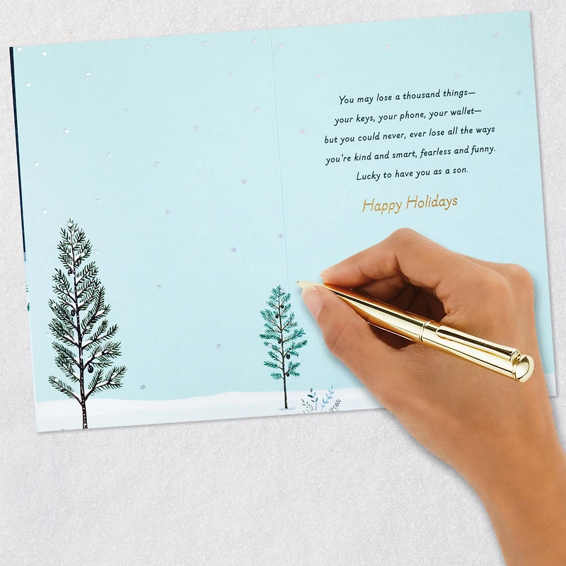 Lucky to Love You Christmas Card for Son for only USD 5.59 | Hallmark
