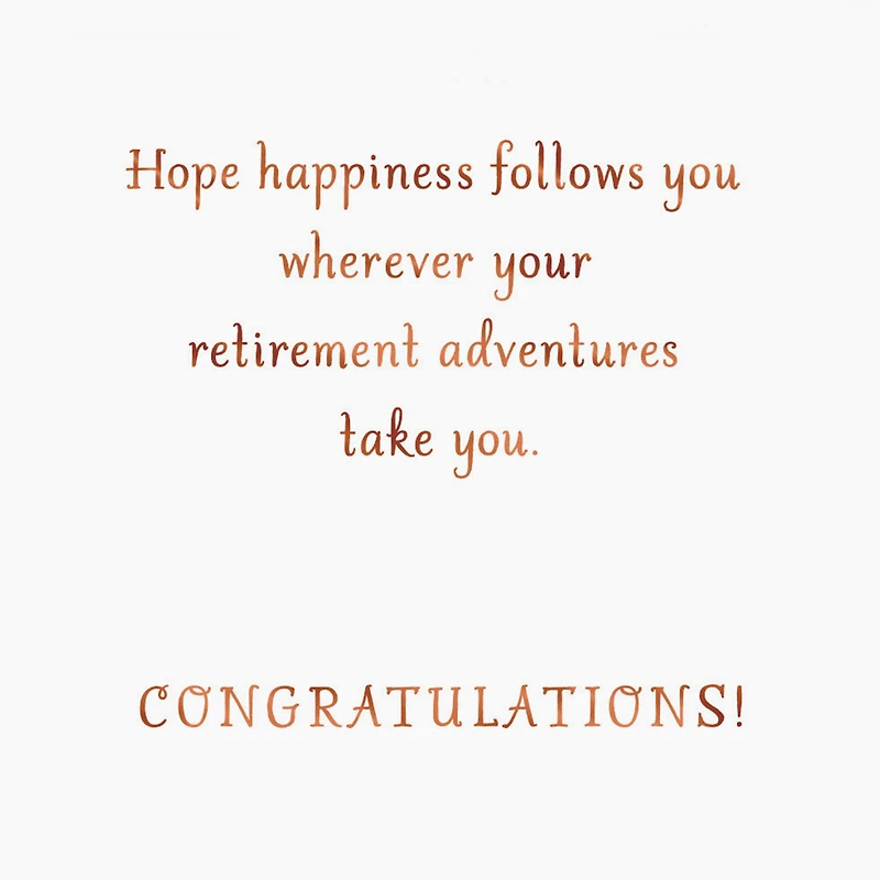 Good Times Ahead Retirement Card for only USD 4.99 | Hallmark