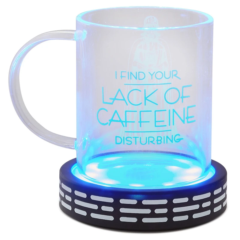 Star Wars™ Darth Vader™ Holographic Light-Up Mug With Base, 13 oz. for only USD 39.99 | Hallmark