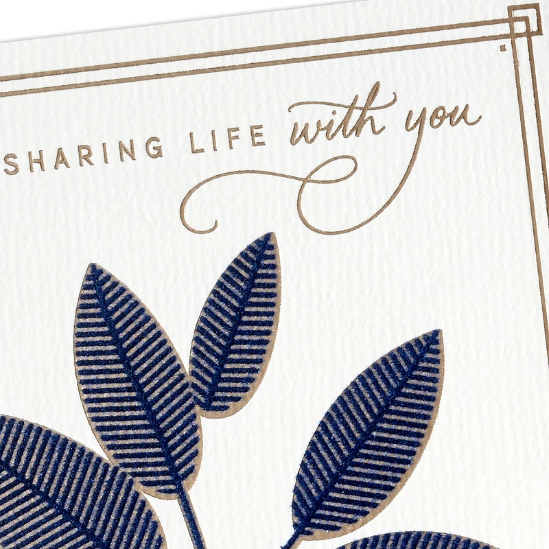 Love Sharing Life With You Romantic Anniversary Card for only USD 6.99 | Hallmark