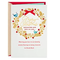 So Thankful Religious Christmas Card for Daughter and Son-in-Law for only USD 5.59 | Hallmark