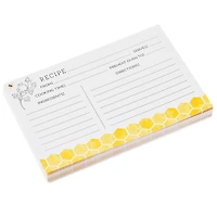 Yellow Honeycomb Recipe Refill Cards for only USD 6.99 | Hallmark