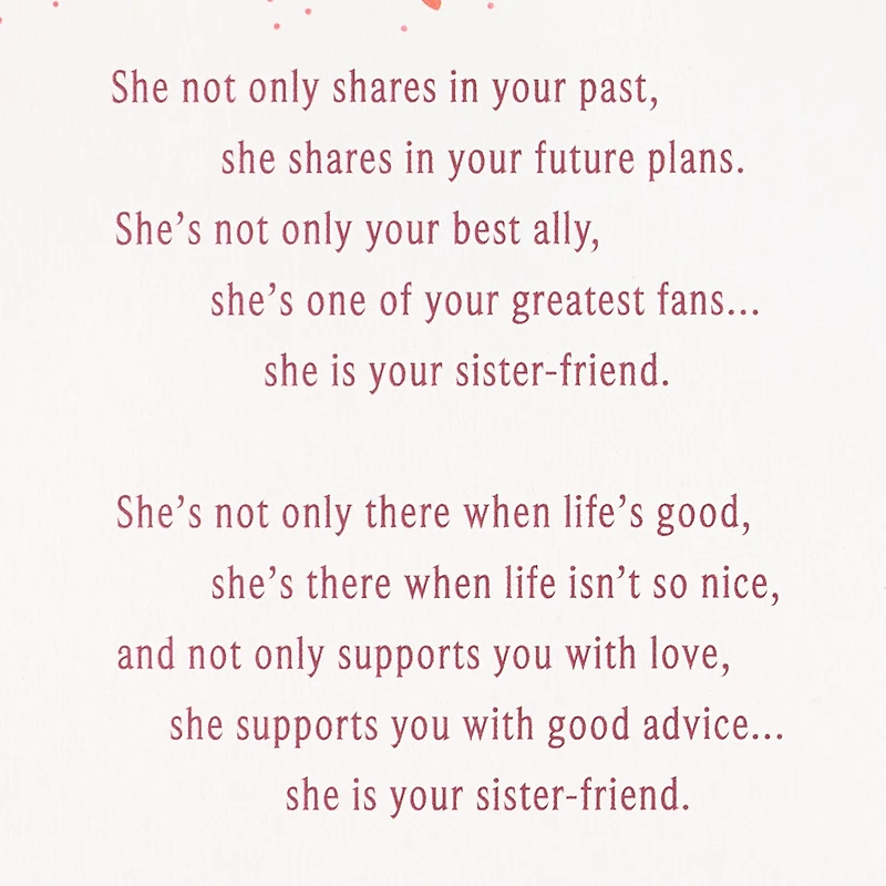 I Am Doubly Blessed Valentine's Day Card for Sister for only USD 6.99 | Hallmark