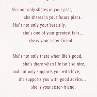 I Am Doubly Blessed Valentine's Day Card for Sister for only USD 6.99 | Hallmark