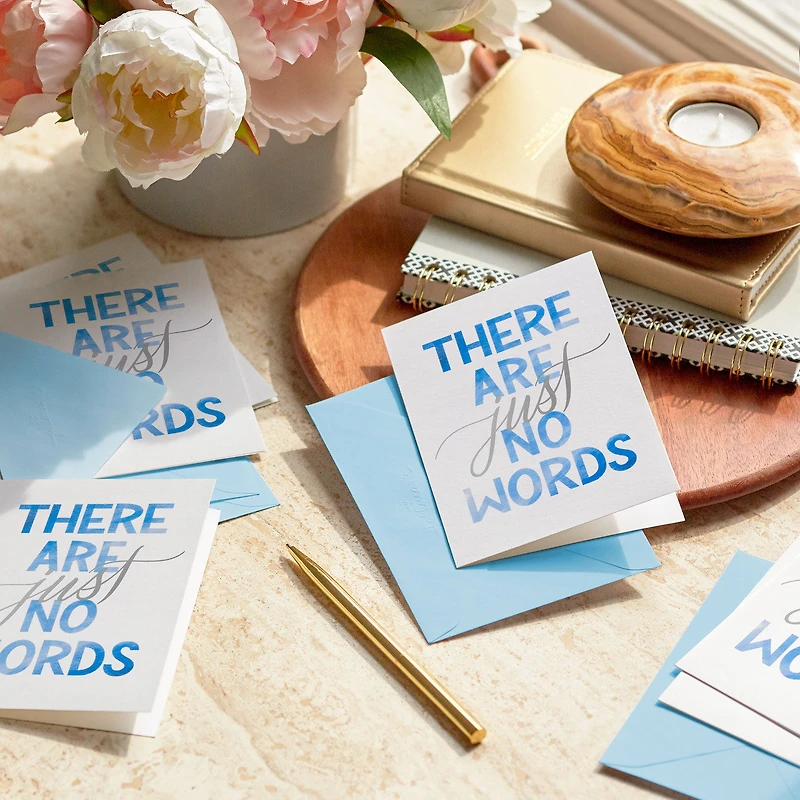 There Are No Words Blank Sympathy Notes, Pack of 20 for only USD 10.99 | Hallmark