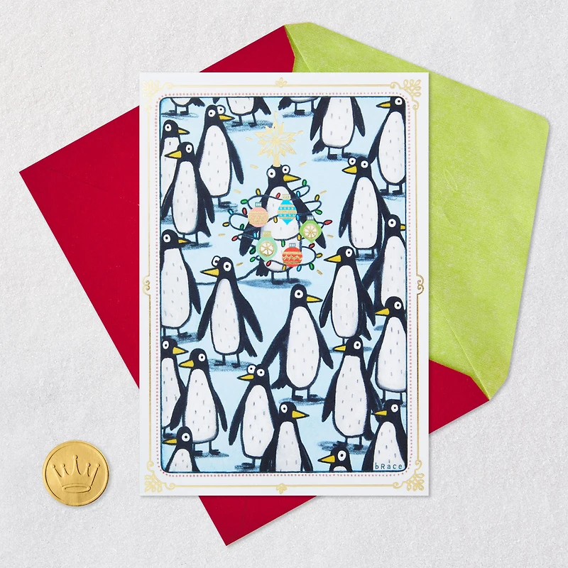 One-of-a-Kind Penguin Funny Christmas Card for only USD 4.49 | Hallmark