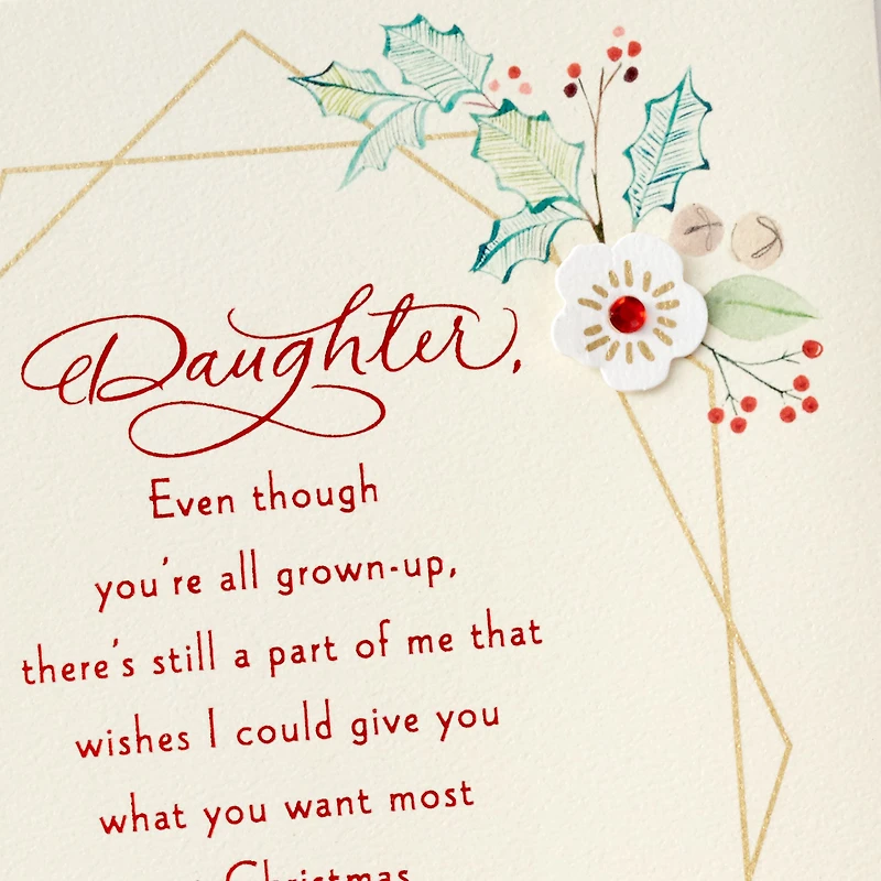 All Grown-Up Christmas Card for Daughter for only USD 7.59 | Hallmark